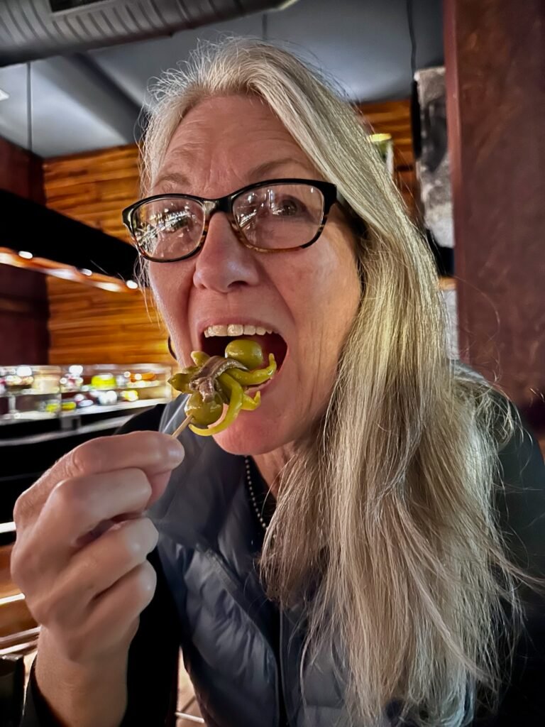With a Gilda tapas
