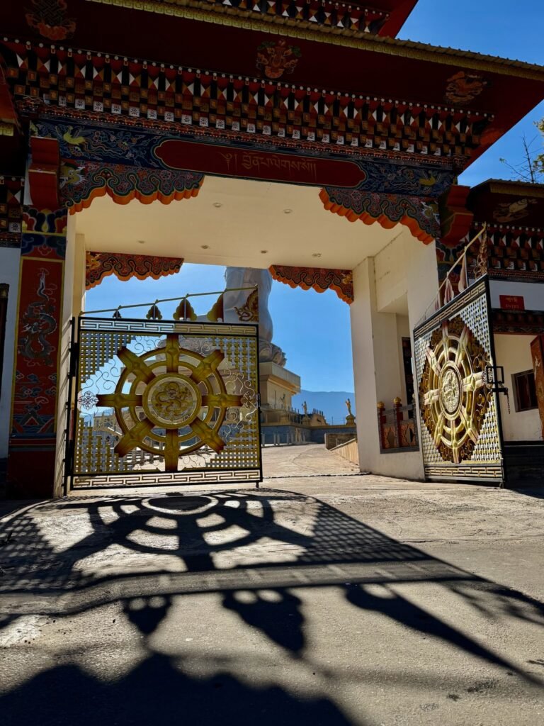 Entry gate to see the Great Buddha Dordenma