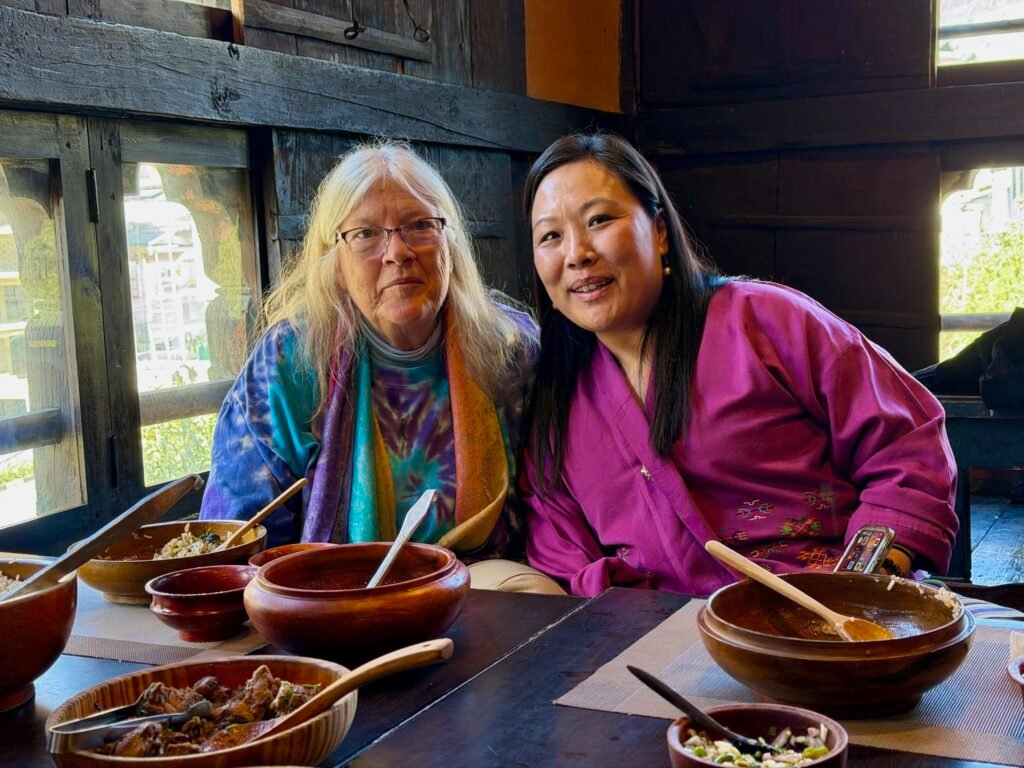 Abbie's friend and our host, Tashi 