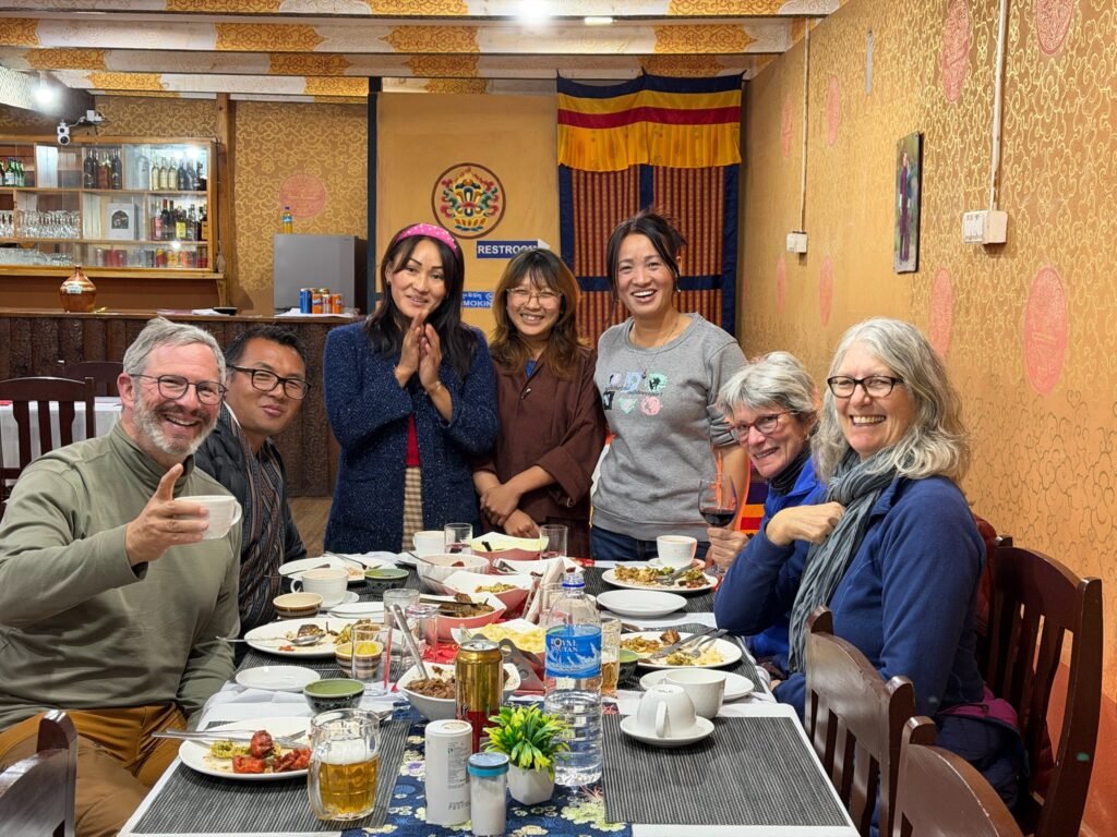 A local meal with ema datse