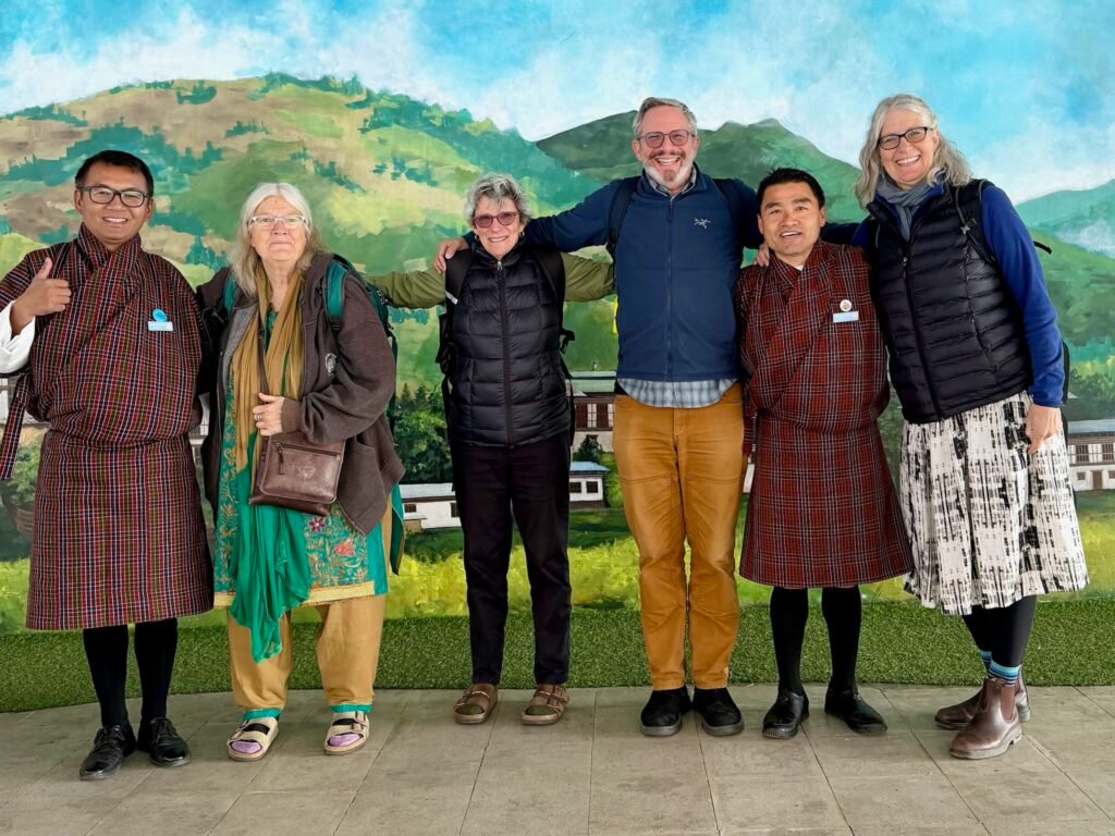 The sisters team of Abbie and Jill kept us in line. 