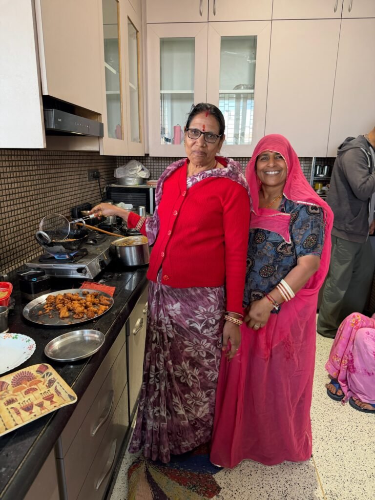 She prepared a wonderful meal for us