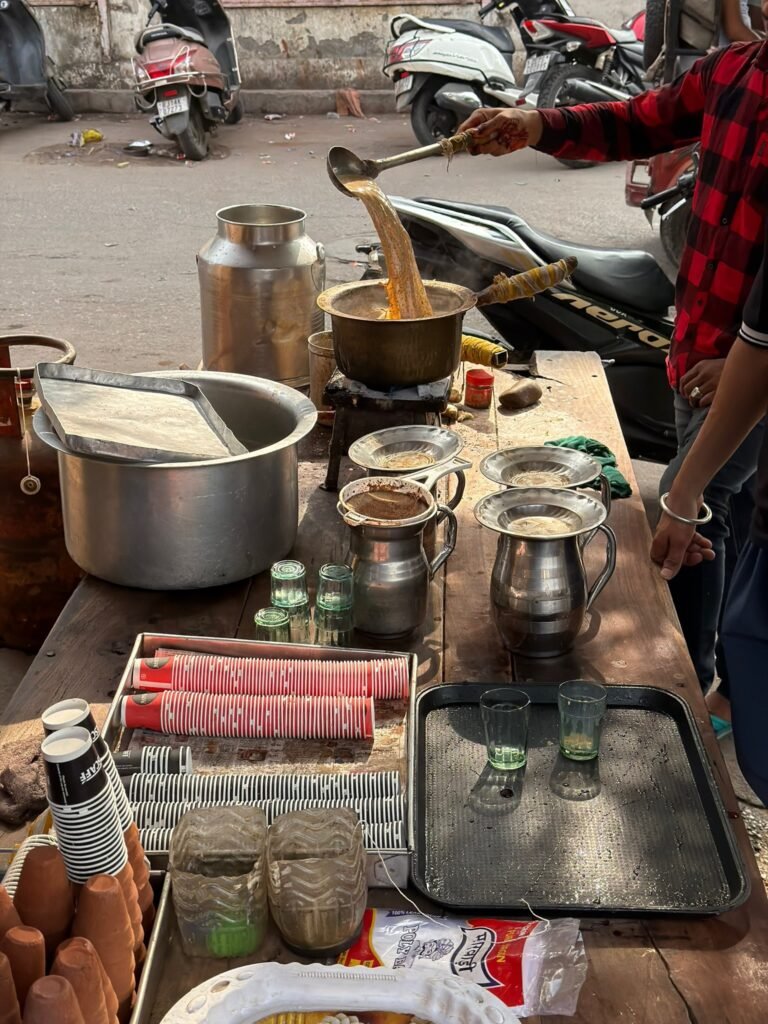 Always fueled by homemade chai 