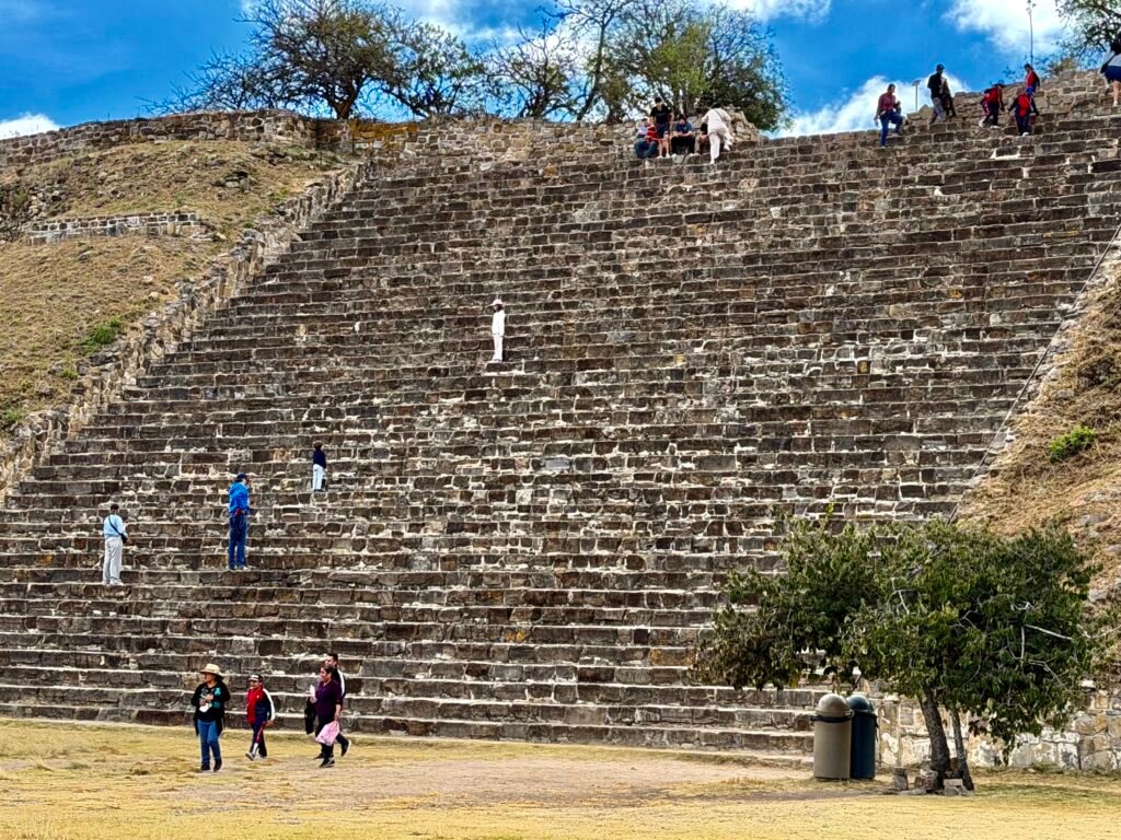 Under these stairs lie tombs... 