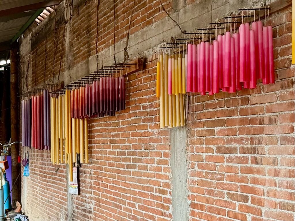 Joan made sure we met the most regarded candle designer in Mexico 