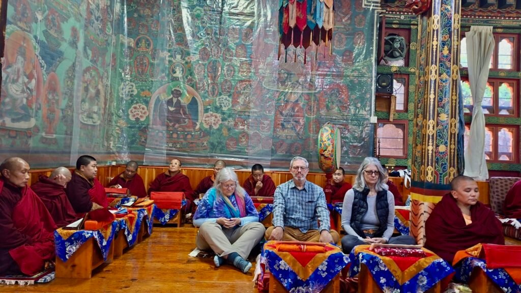 Sitting at a local nunnery 