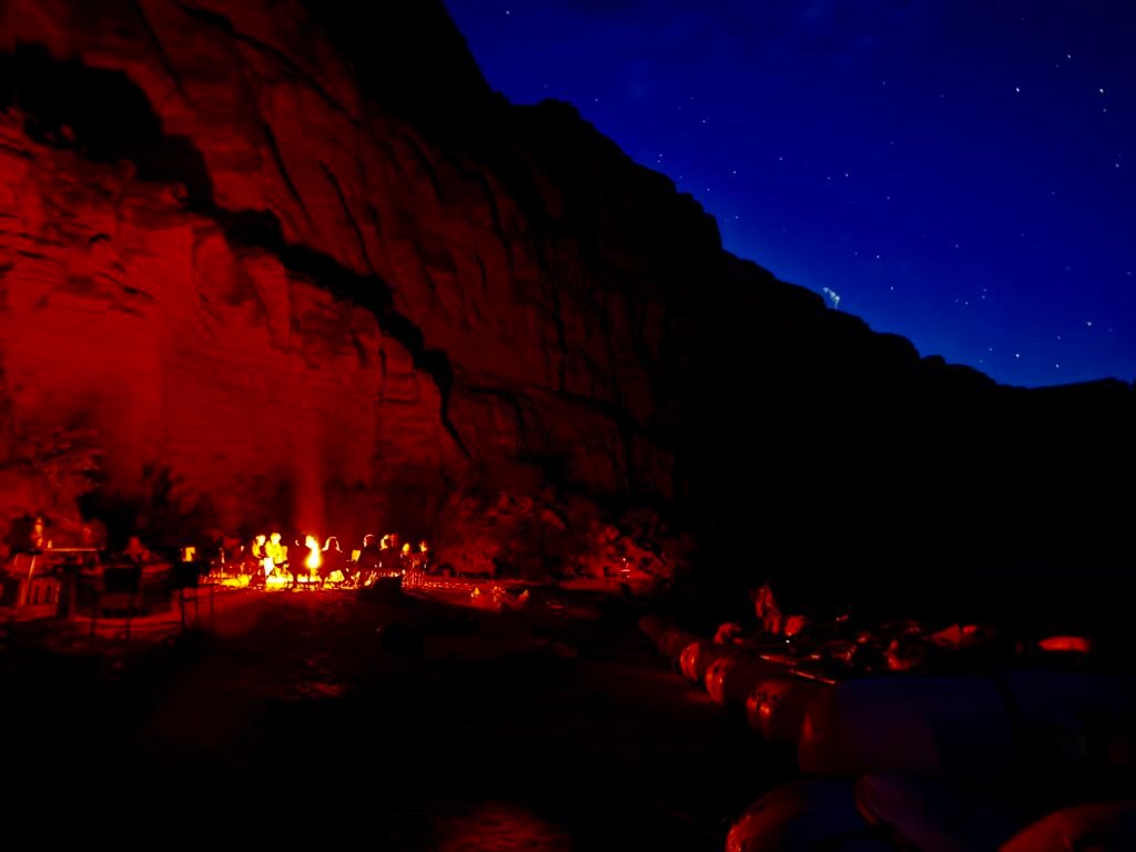 Storytelling into the night